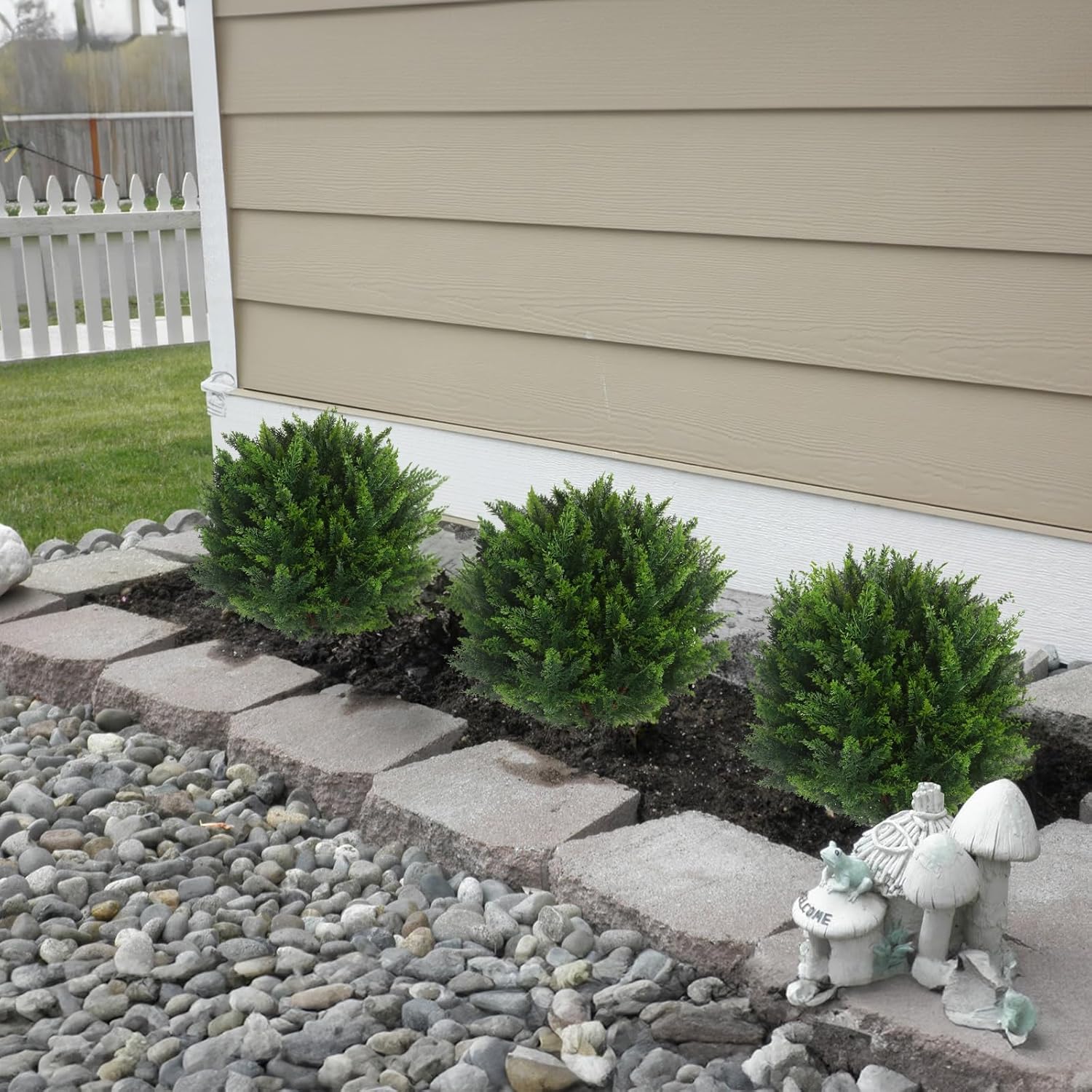 50% OFF | EverLush™ | Artificial Cedar Topiary Trees, set of 2