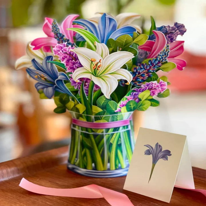 BloomCard™ – 3D pop-up flower card as a long-lasting