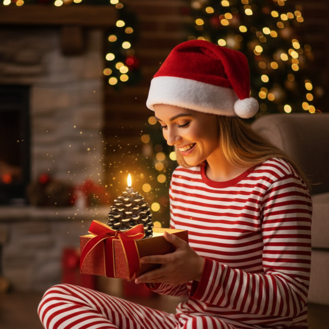 Lunapine™ - Flameless Pinecone Candle