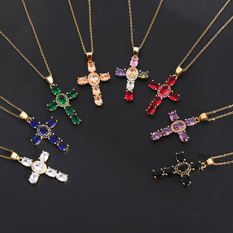 Solavée™ - Elegant Cross Necklace