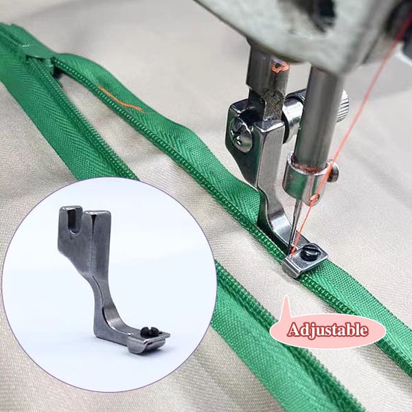 1 + 2 FREE | ZipVeil™ | Adjustable Invisible Zipper Foot
