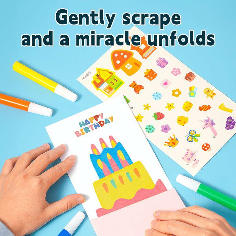 MagicScratch™ - Rainbow art kit