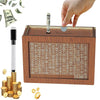 VaultCraft™ - Vintage wooden savings box
