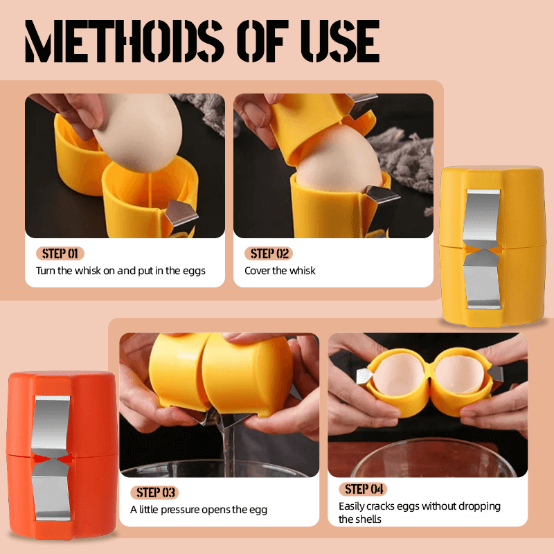 EiPressa™ - Egg Cracker