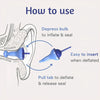 QuietSeal™ - Inflatable silicone earplugs