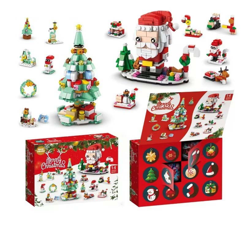 BuildaTree™ – Advent Calendar with Christmas Tree Building Blocks