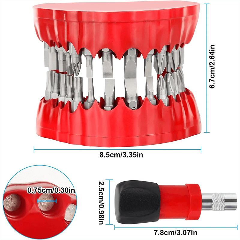 50% OFF | BitHive™ | Magnetic Drill Bit Holder with 28-Piece Set