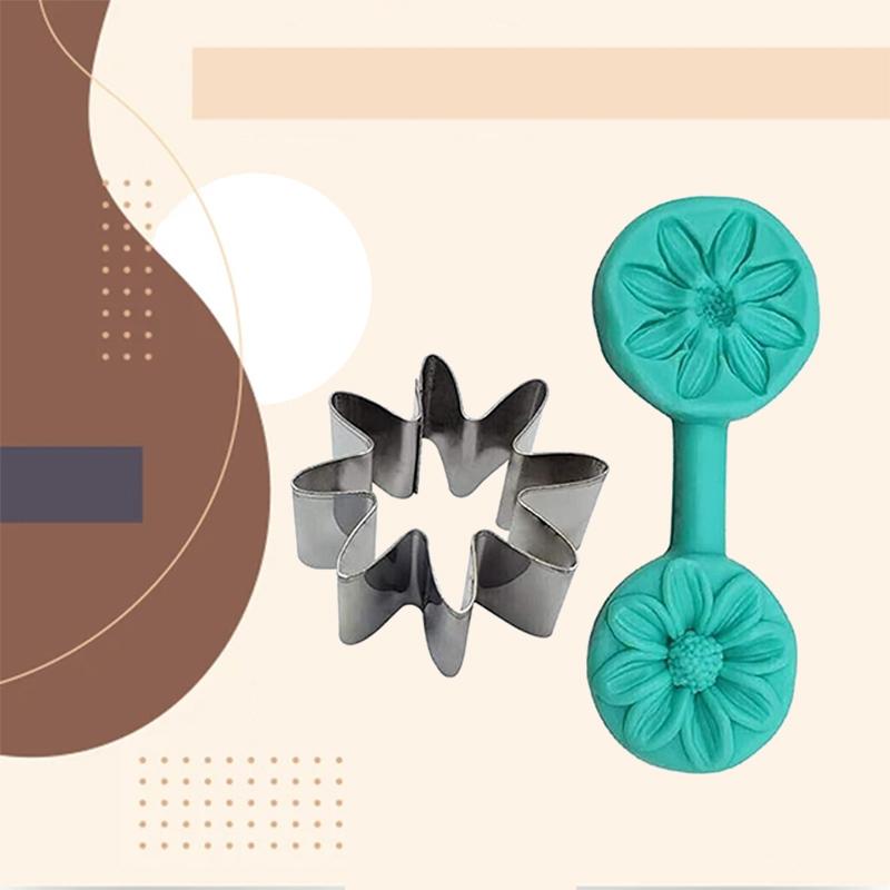 50% OFF | BloomCraft™ | Silicone Fondant Flower Mold for Cake Decorating