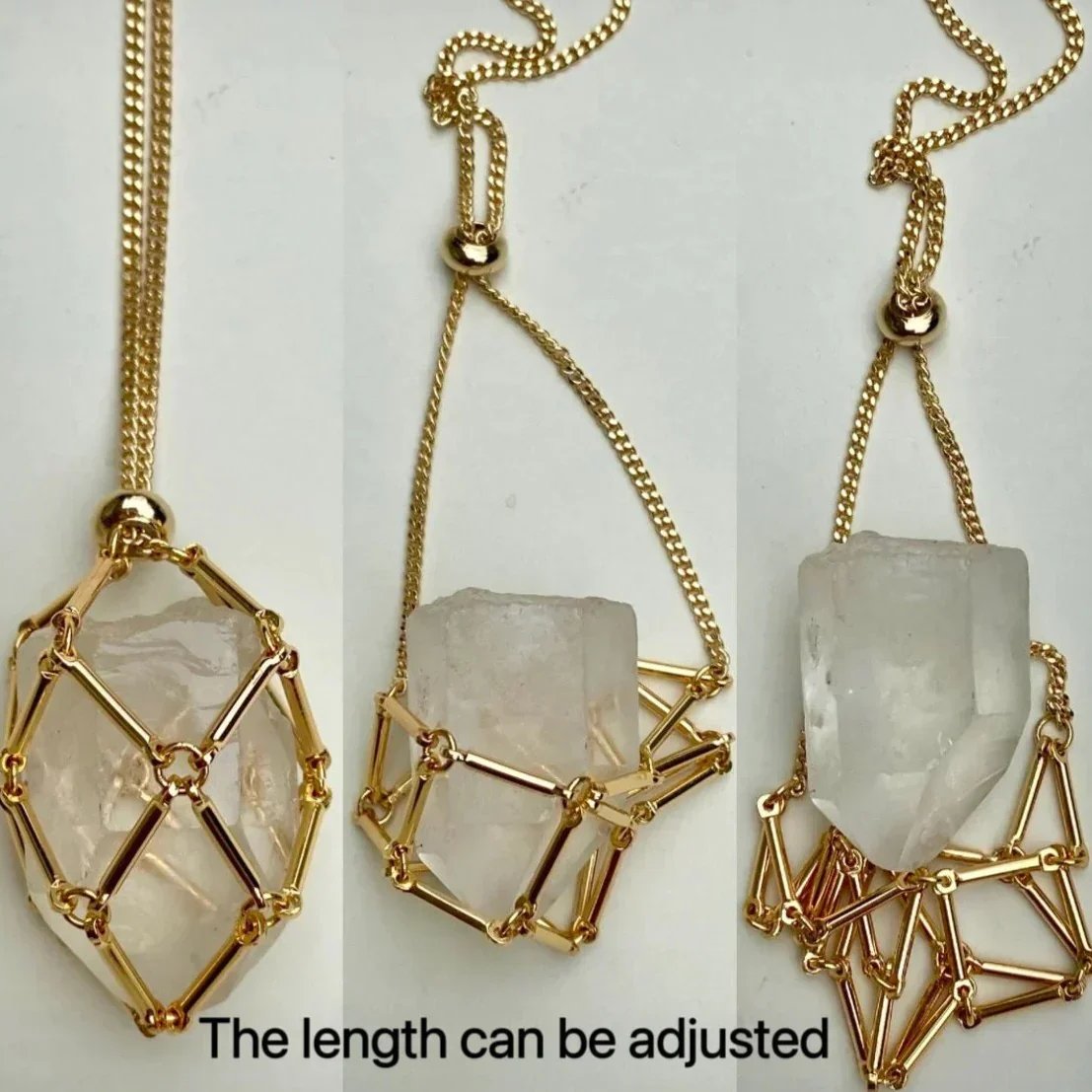 AuraCage™ - Crystal Cage Pendant