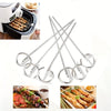5+5 Free | CrispSpire™ | Air Fryer Skewers, stainless steel vertical skewers for even cooking