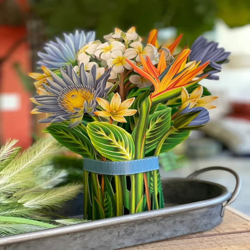 BloomCard™ – 3D pop-up flower card as a long-lasting