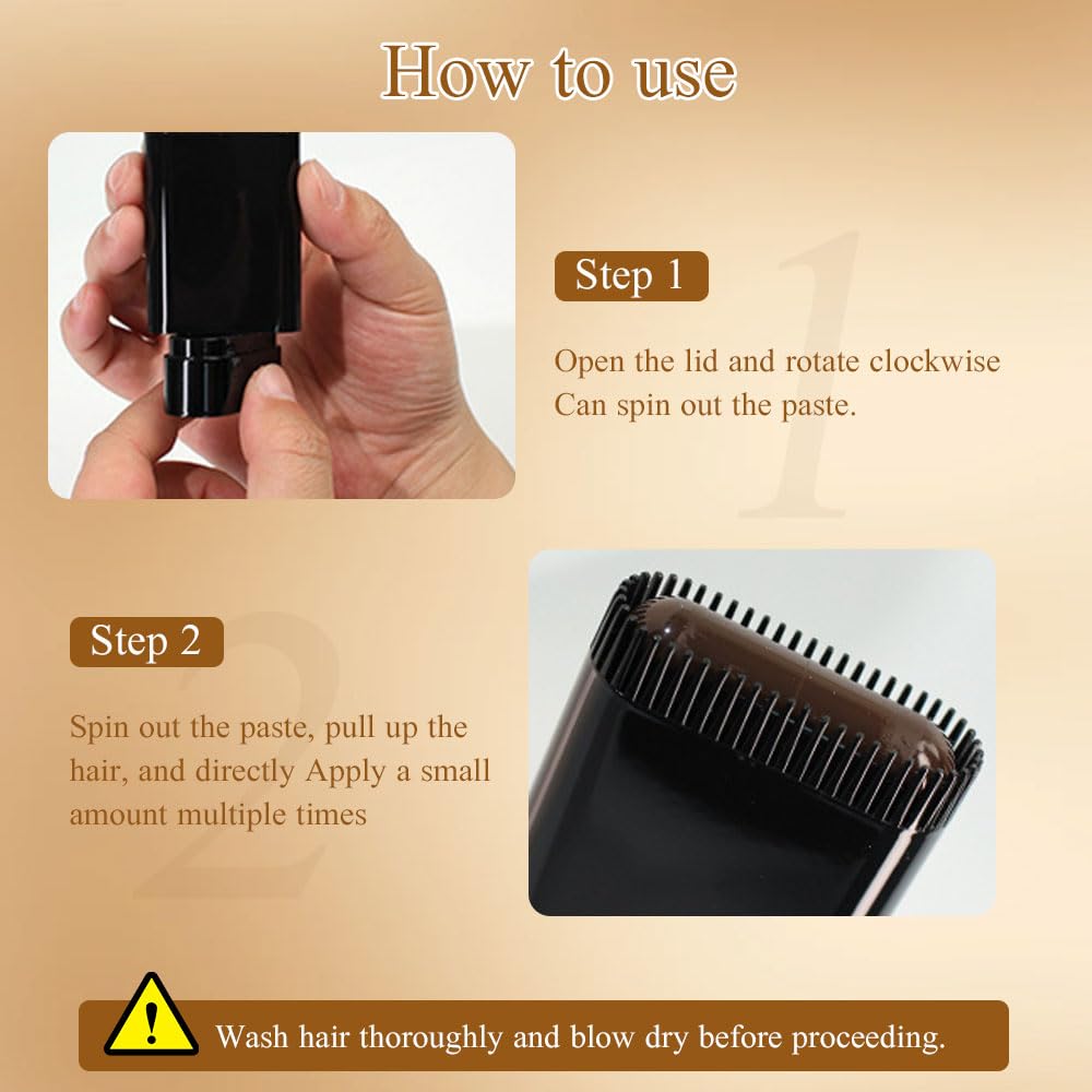 ShadeFlex™ - Instant gray coverage stick with built-in comb