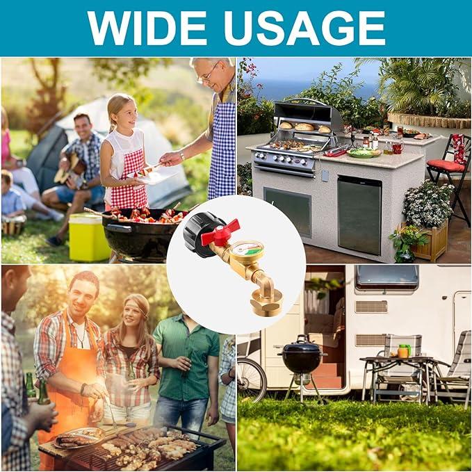 RefillX™ – Compact propane gas transfer adapter