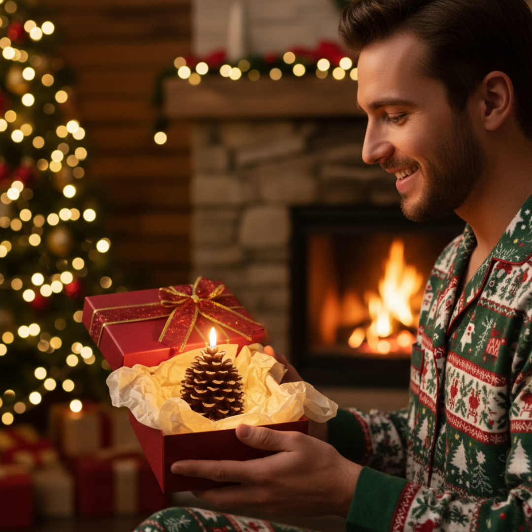 Lunapine™ - Flameless Pinecone Candle