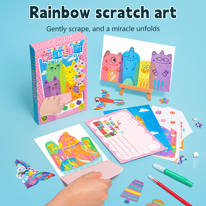 MagicScratch™ - Rainbow art kit