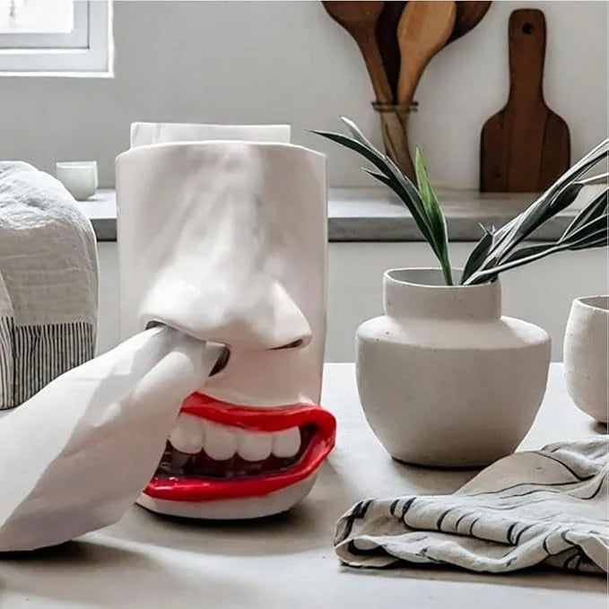 HappyFace™ - Handmade funny tissue box