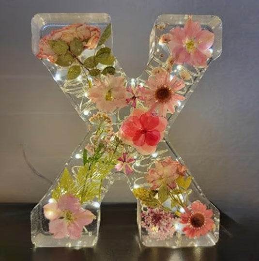 FloraGlow™ - Floral Resin Light