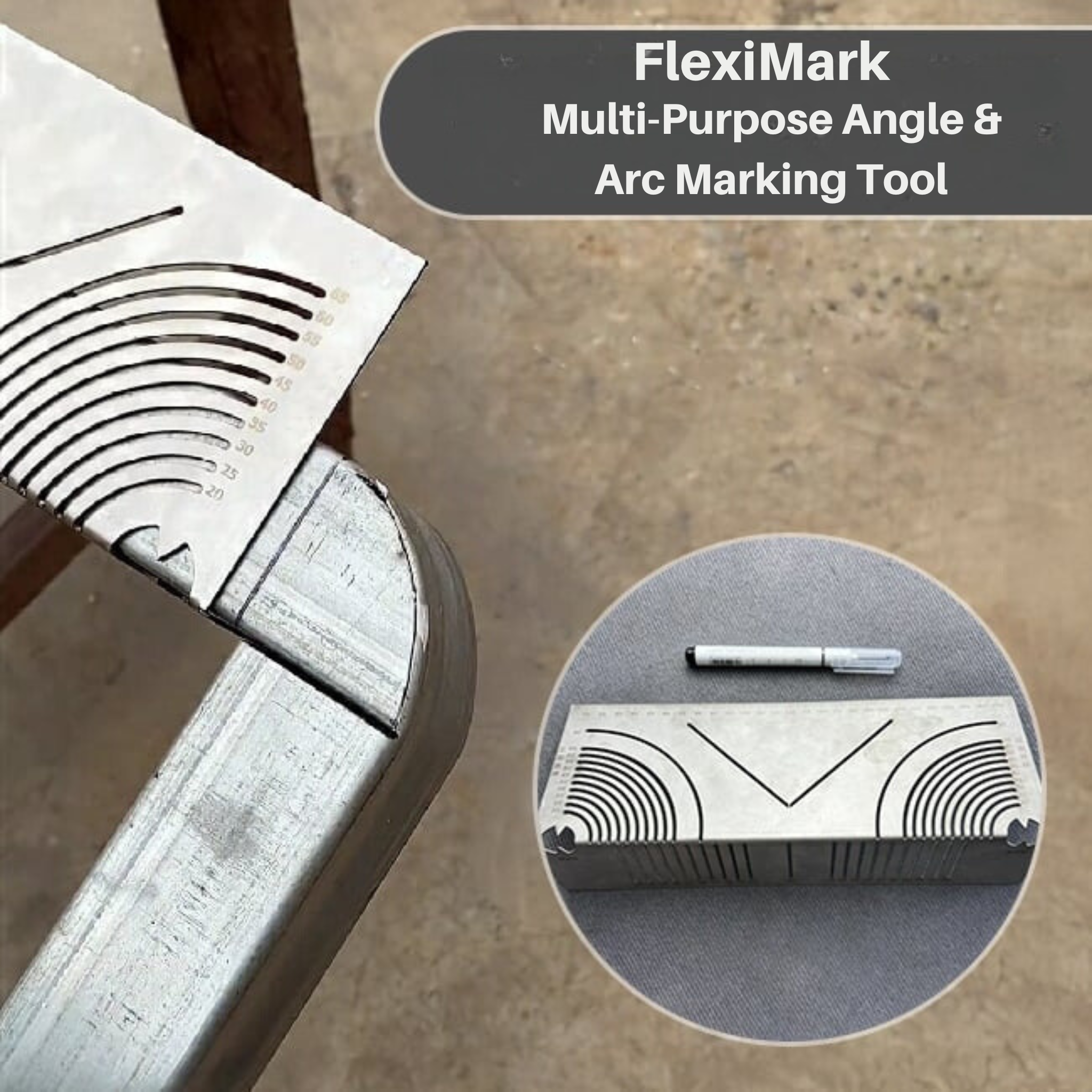 FlexiMark™ - Multi-purpose Metal Marking Tool