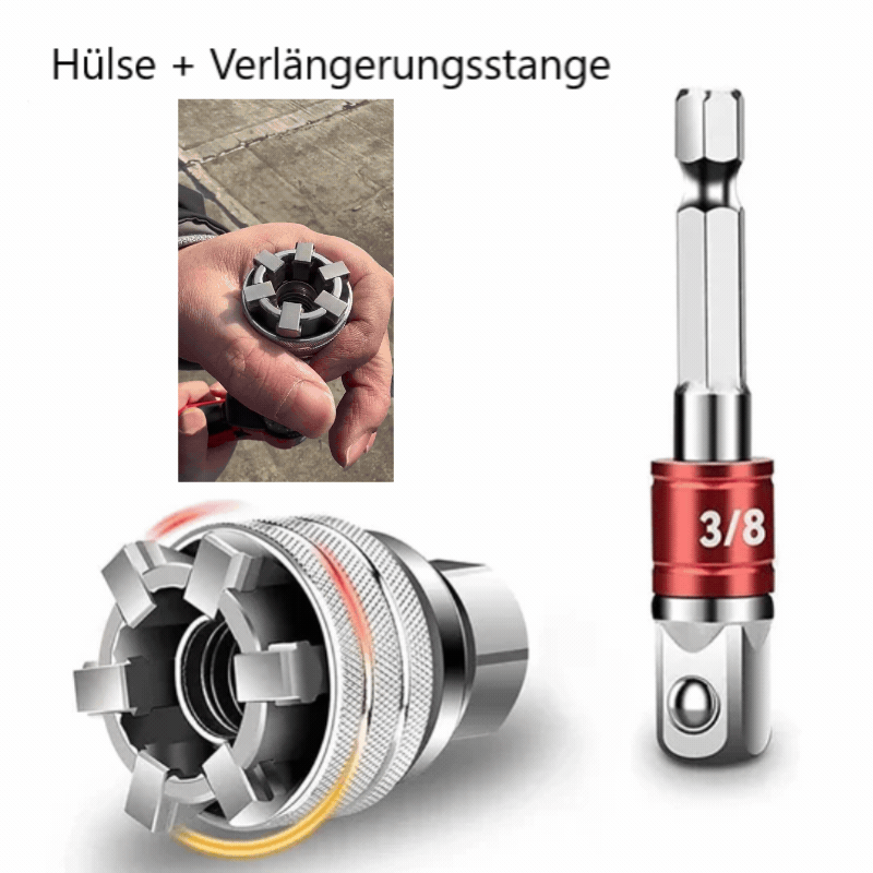 50% OFF | PowerGrip™ | Universal Socket for Drill