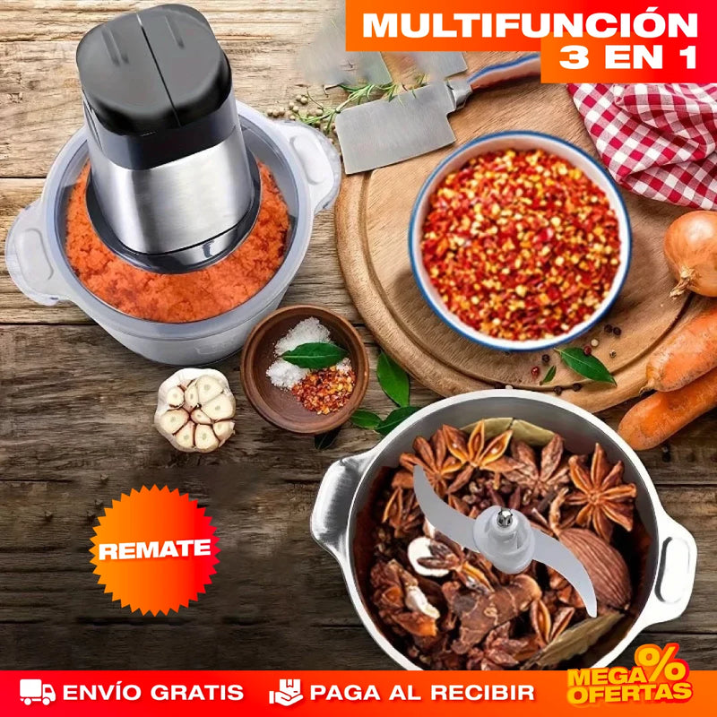 ChopEase™ - Powerful 2L Electric Food Chopper