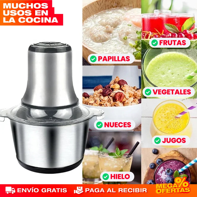 ChopEase™ - Powerful 2L Electric Food Chopper