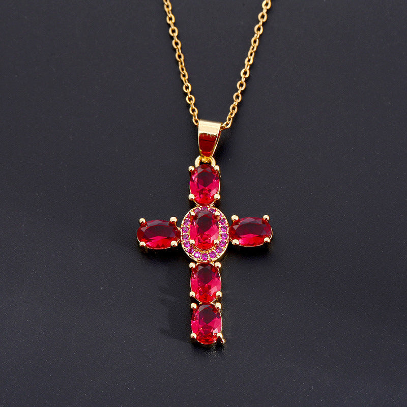 Solavée™ - Elegant Cross Necklace