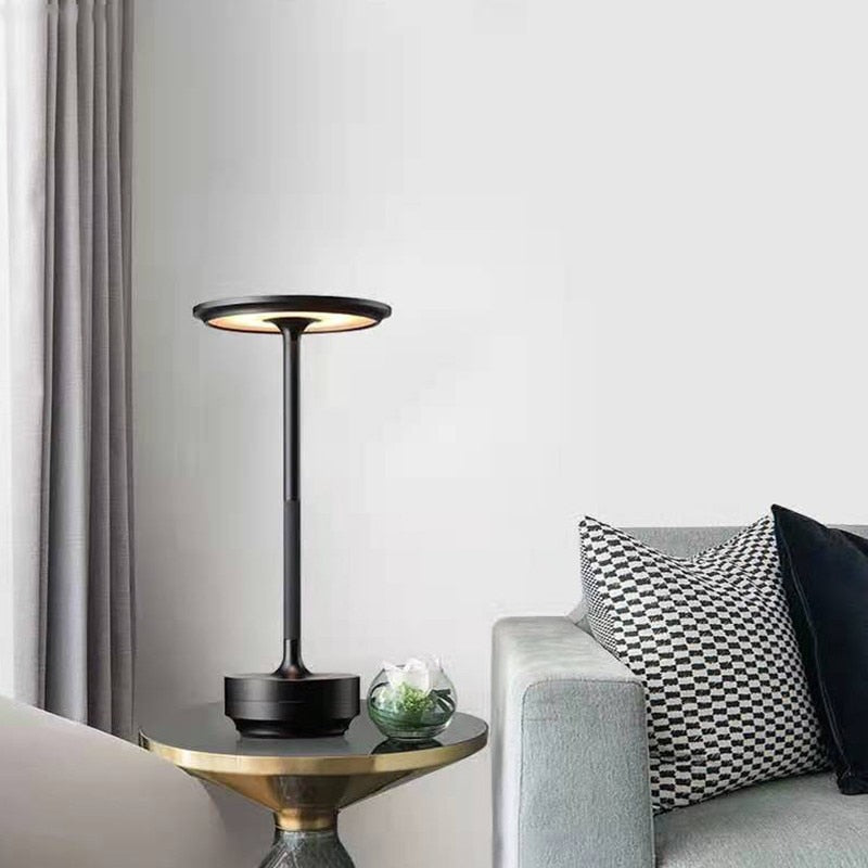 50% OFF | LuxeLumina™ | Rechargeable Touch Table Lamp