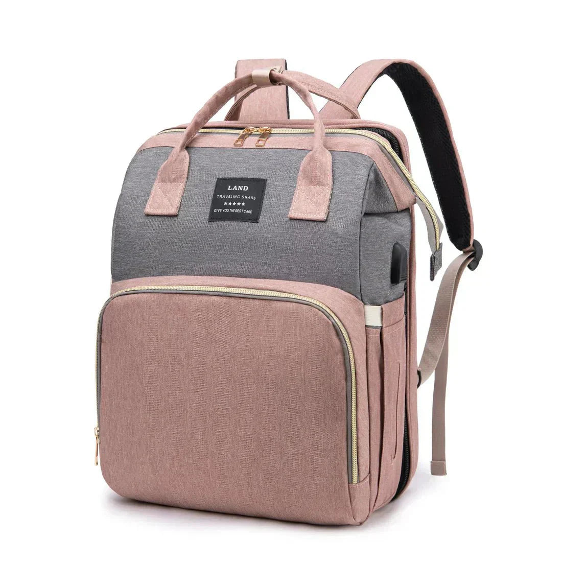 50% OFF | NestRoam™ | Diaper Bag with Portable Baby Bassinet
