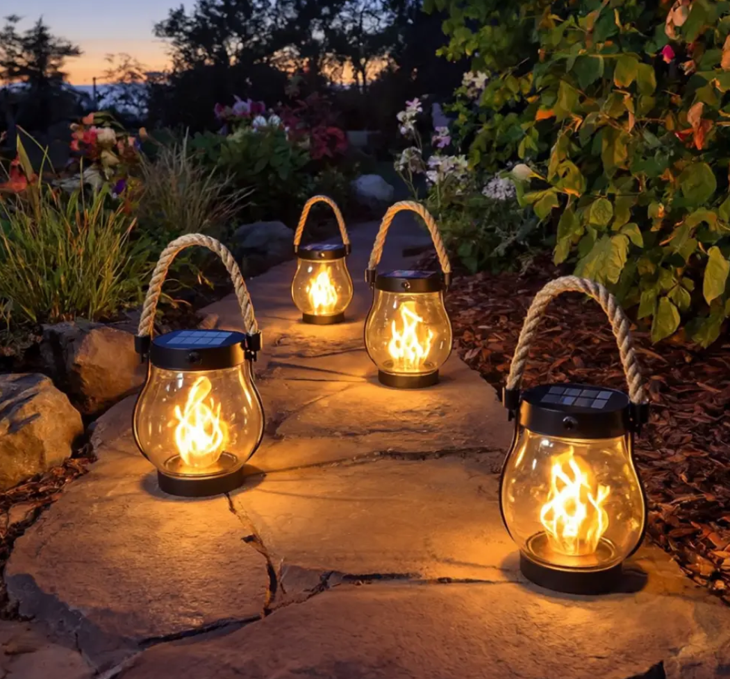 GlowHarbor™ - Solar Flicker Lantern