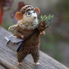 WhiskerWool™ - Handmade needle-felted mouse