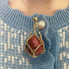 AuraCage™ - Crystal Cage Pendant