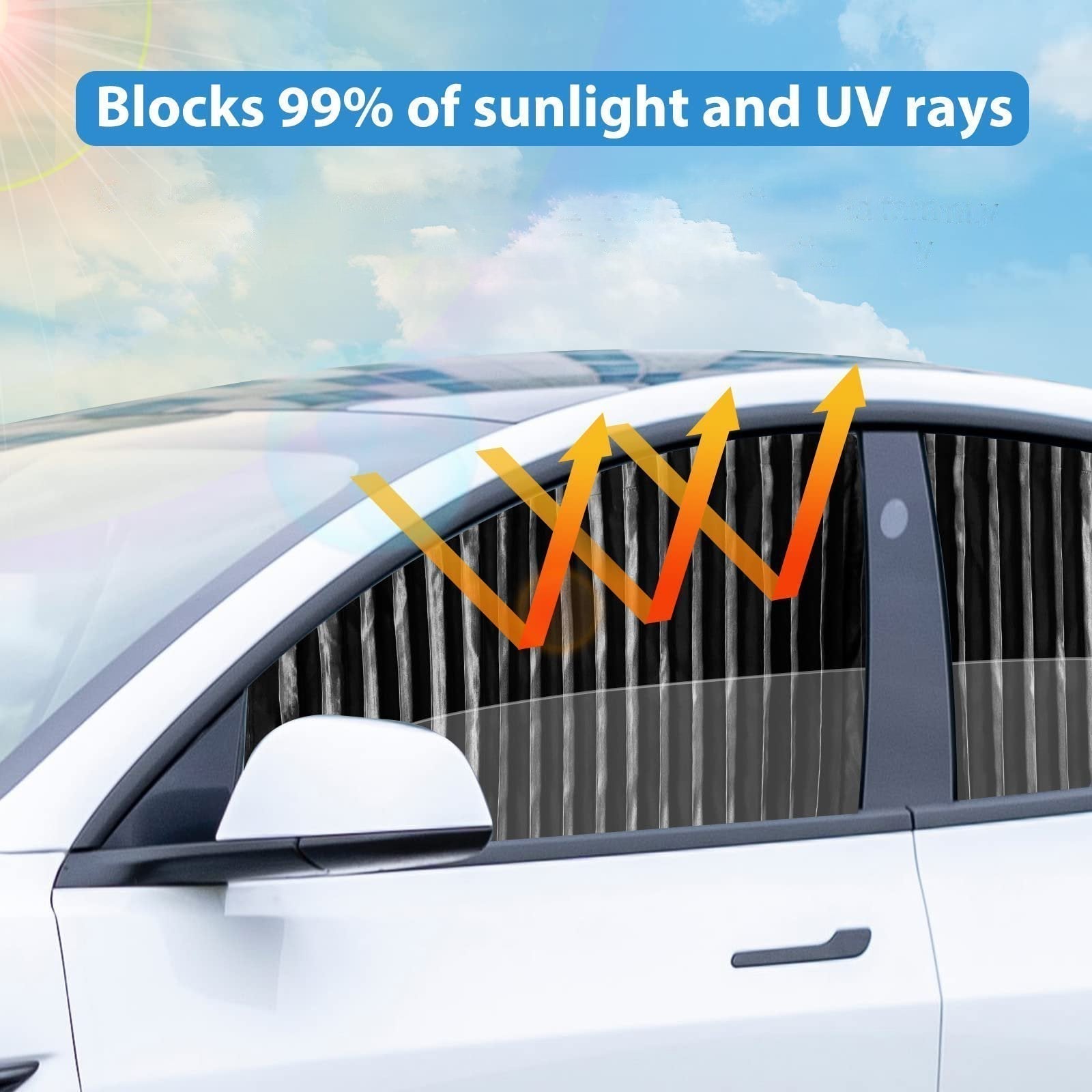 50% OFF | MagniVeil™ | Magnetic Car Window Sunshade