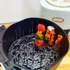 5+5 Free | CrispSpire™ | Air Fryer Skewers, stainless steel vertical skewers for even cooking