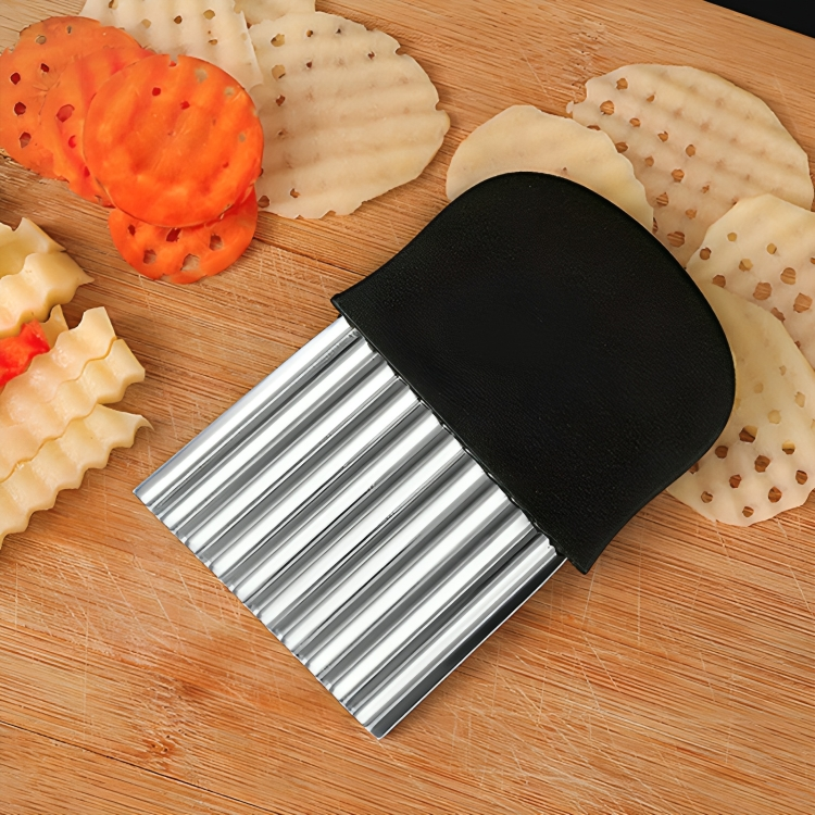 RippleCutter™ - Wave cutter kitchen cuts