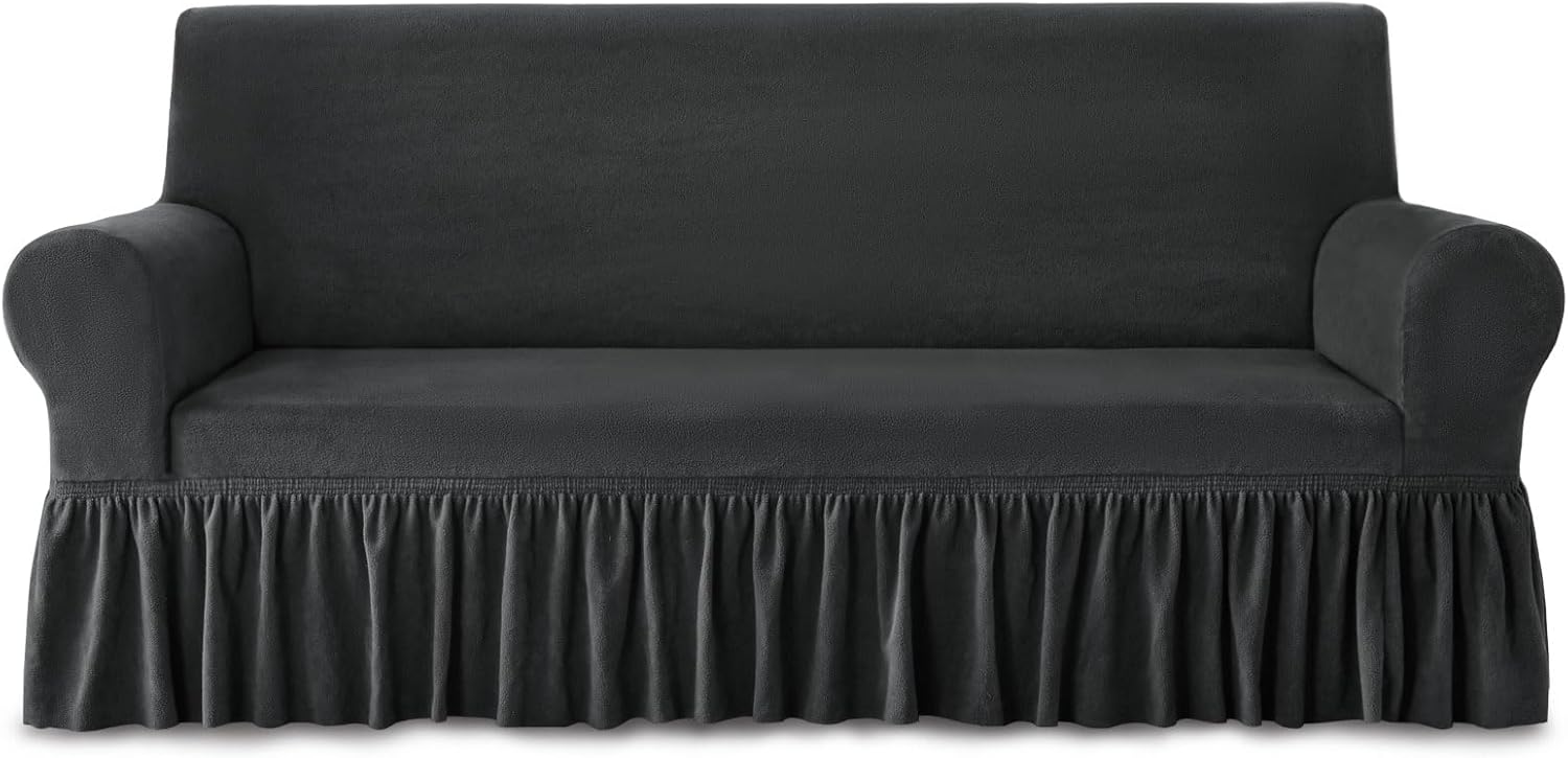 PlushGuard™ - Plush Stretch Sofa Cover
