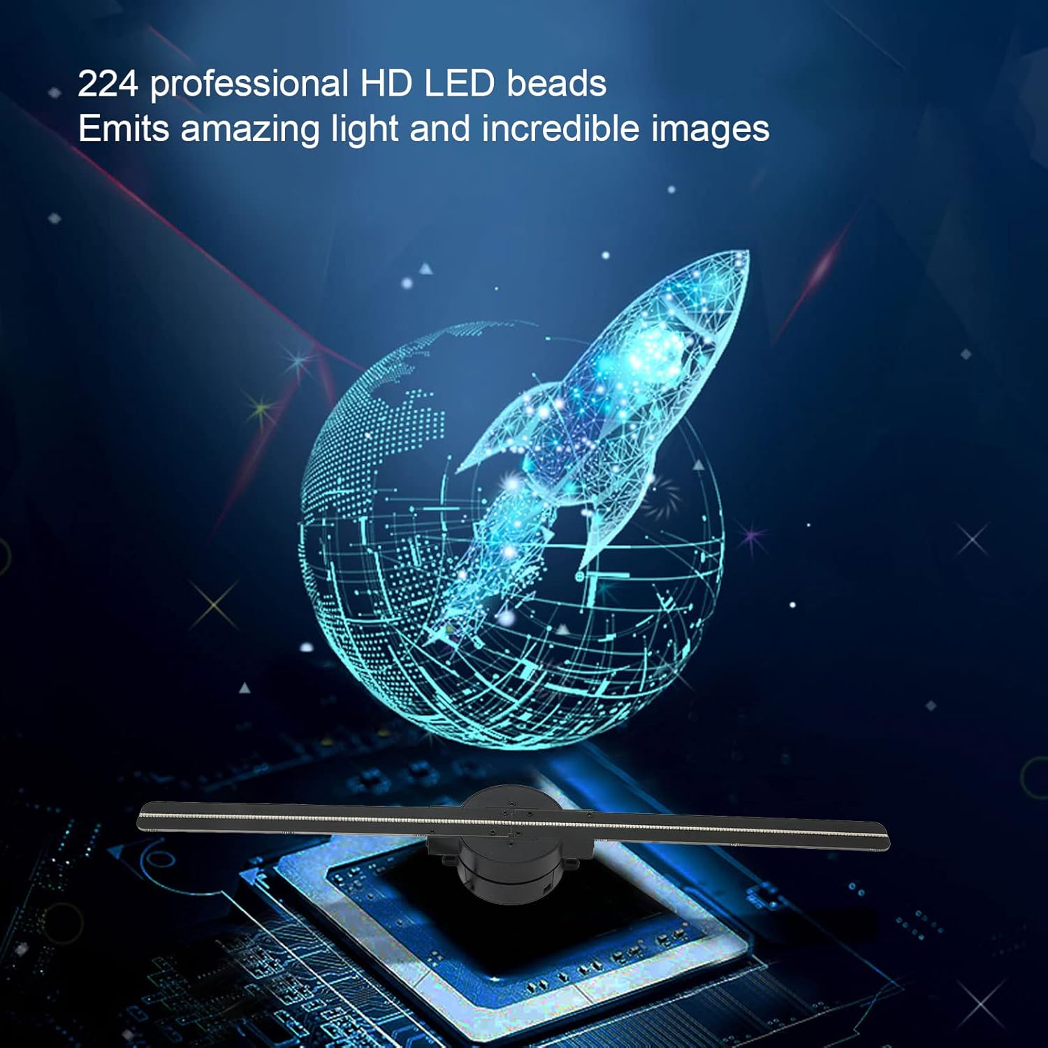 HoloSpin™ - 3D LED Hologram Projector