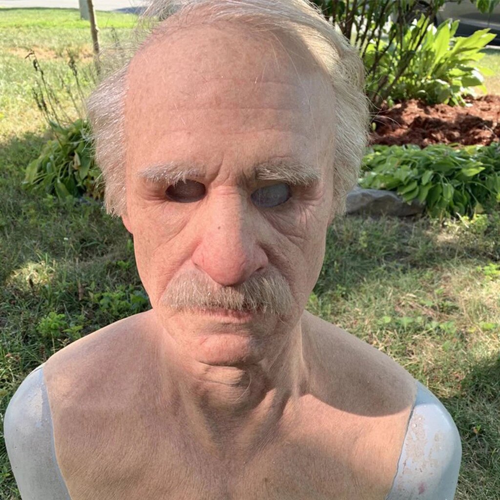 ElderMorph™ - Old Man Full Head Mask