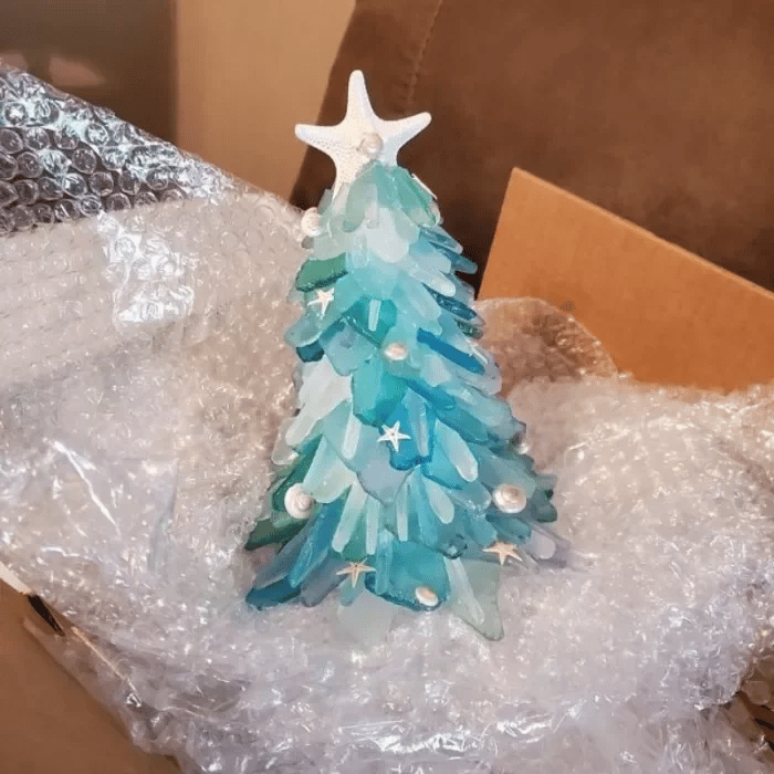 CoastGlow™ - Sea Glass Decor Tree
