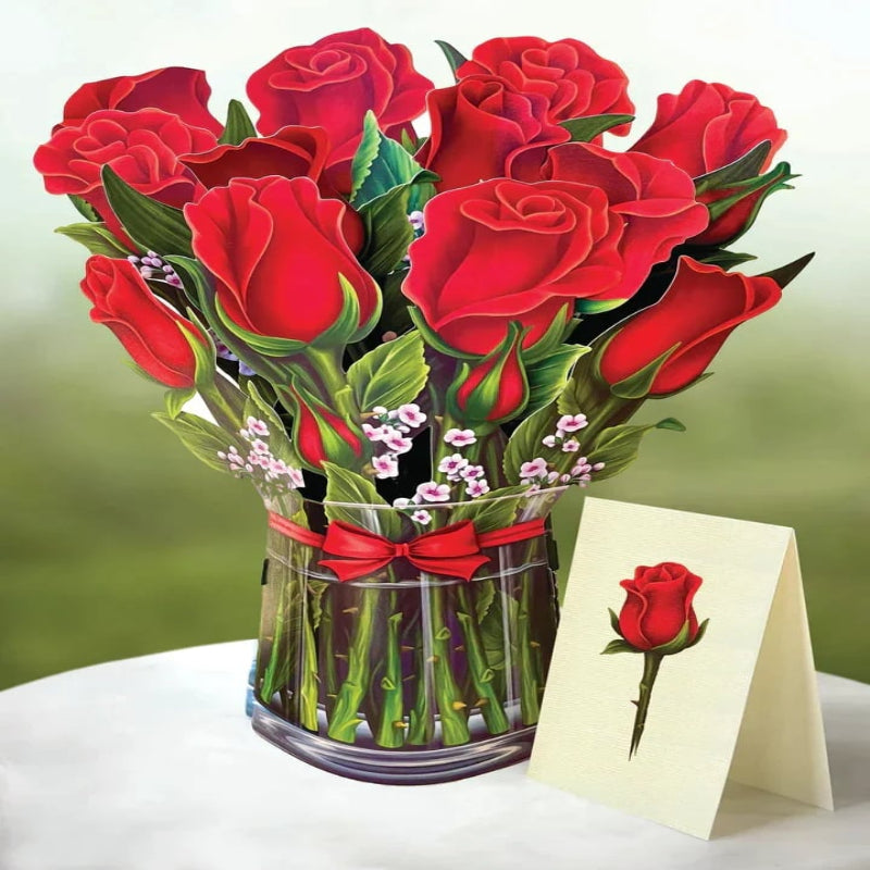 BloomCard™ – 3D pop-up flower card as a long-lasting