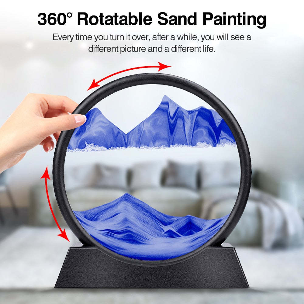 ZenDrift™ - Moving Sand Art Hourglass