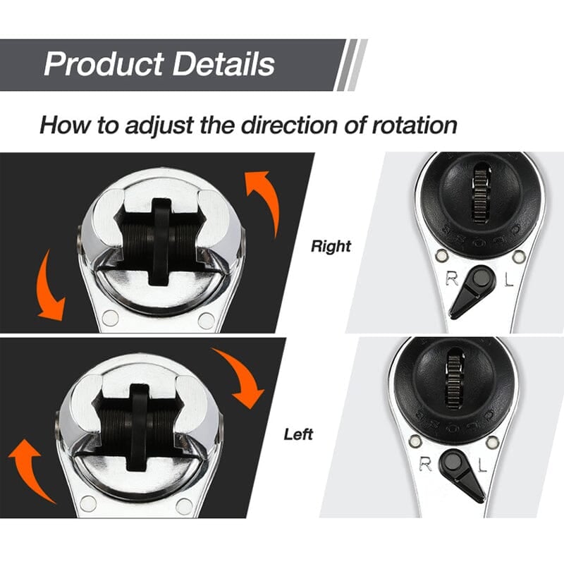 FlexiGrip™ – Adjustable universal wrench