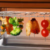5+5 Free | CrispSpire™ | Air Fryer Skewers, stainless steel vertical skewers for even cooking