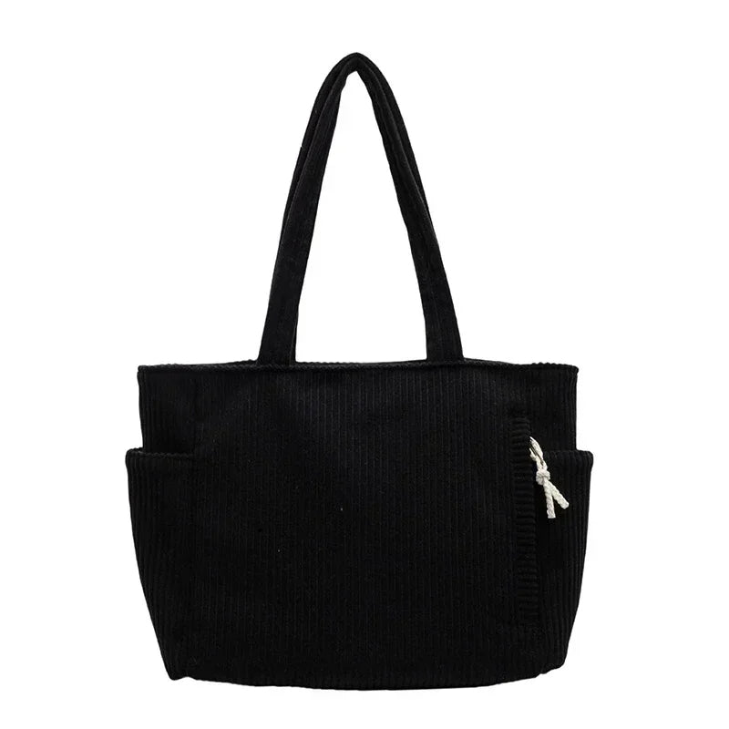Cordelley™ - Soft Corduroy Tote