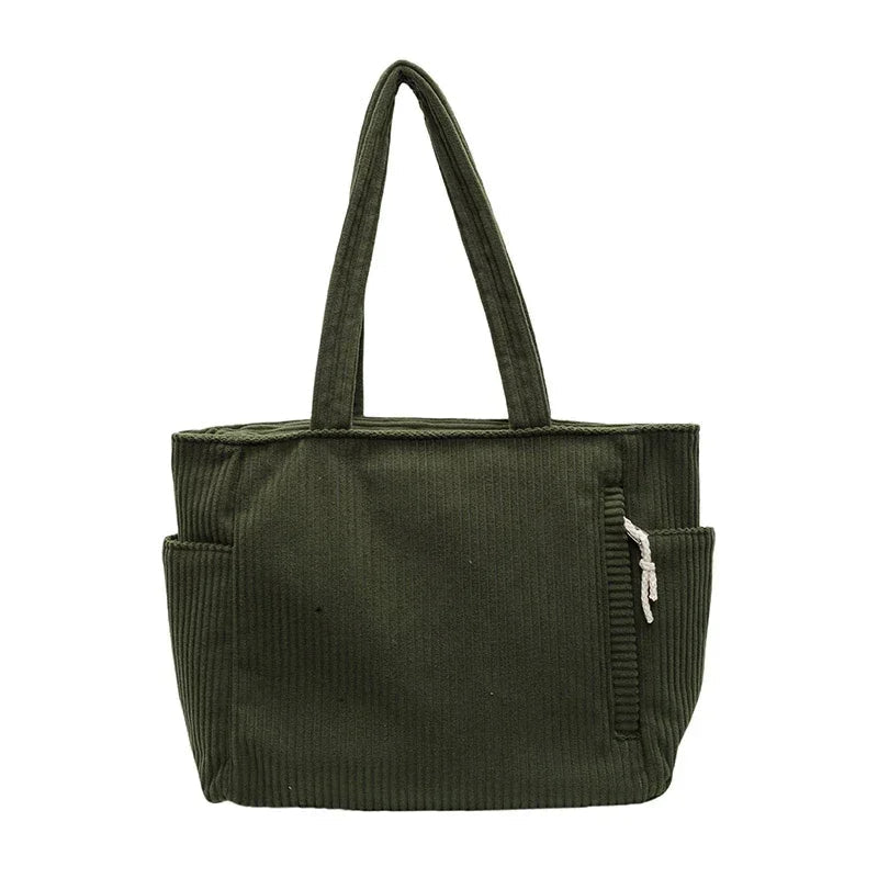 Cordelley™ - Soft Corduroy Tote