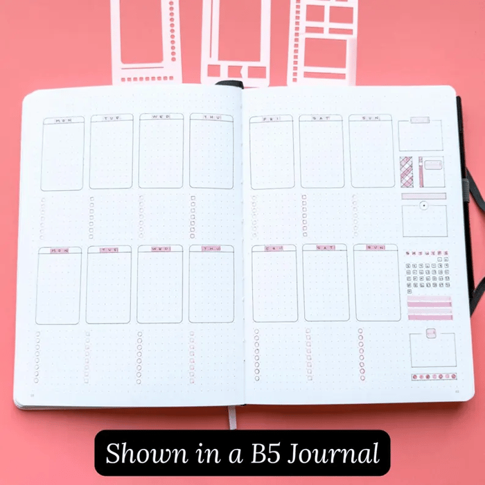 CraftFlex™ - Flexible Mylar journal stencils