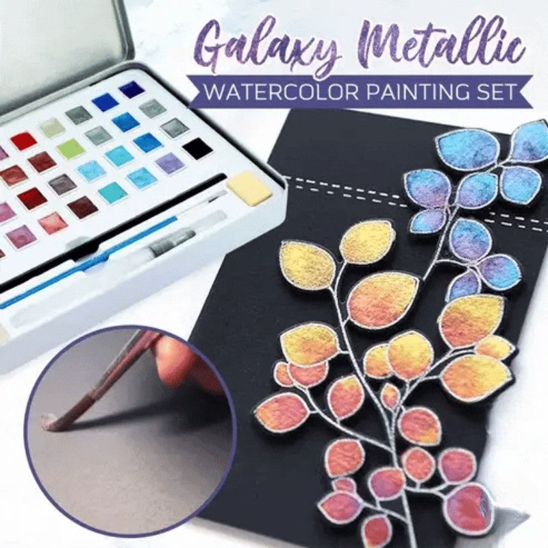 AquaLume™ – Brilliant metallic watercolors