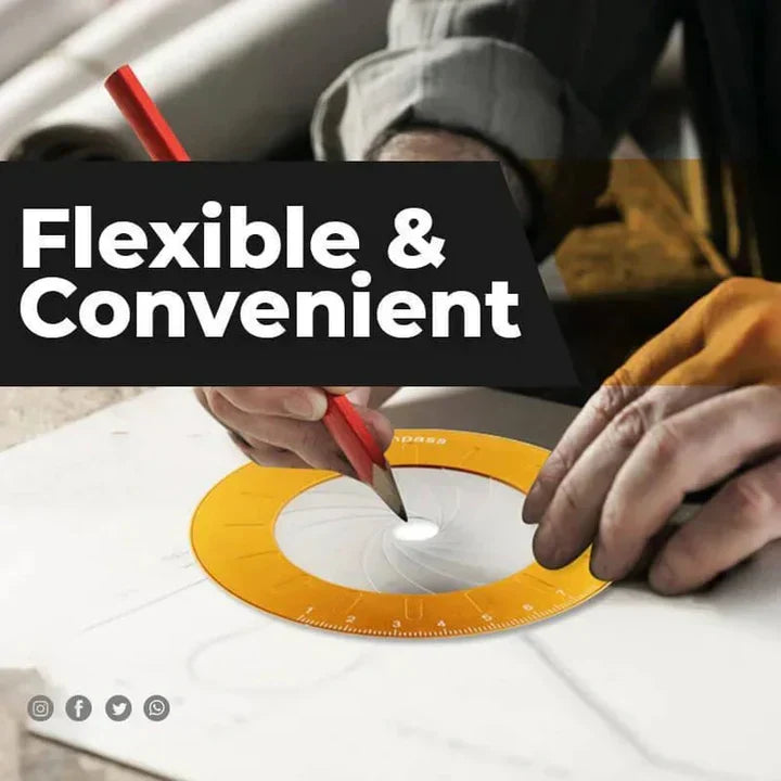 Rule™ – The Compact Circle-Drawing Tool