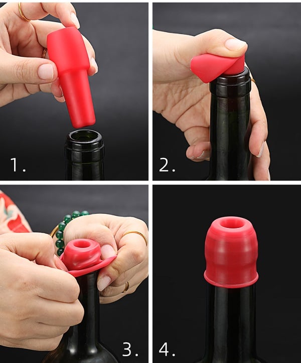 SipSaver™ – Silicone wine stopper
