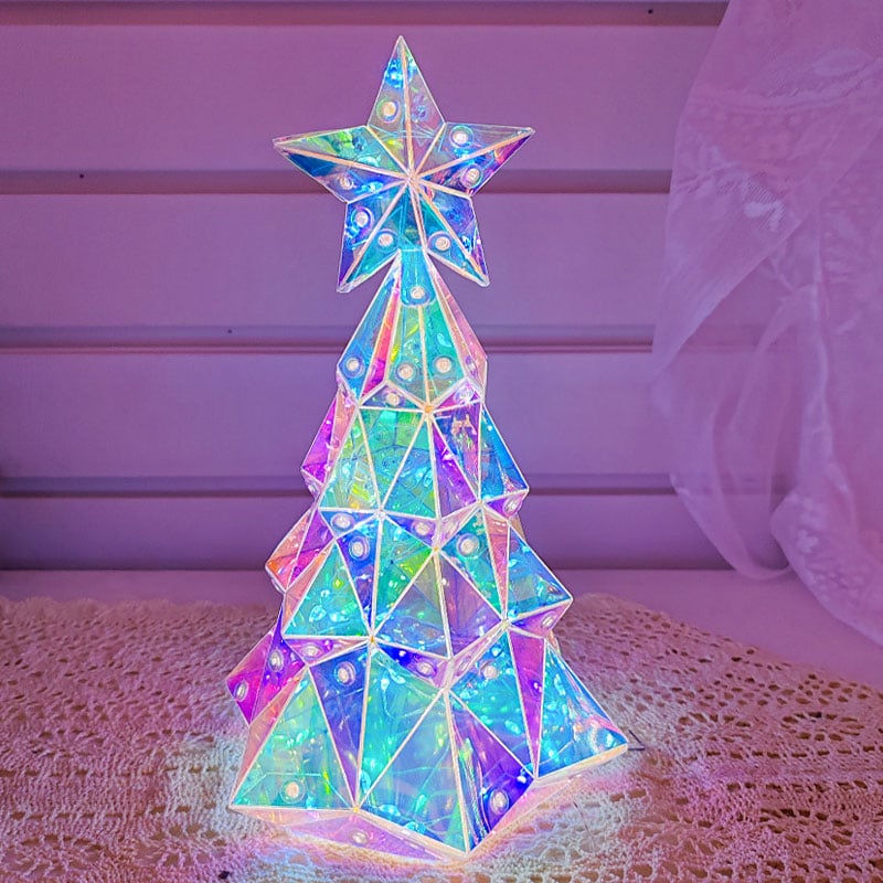 LumiGlitz™ - RGB Holographic Holiday Figures for Dazzling Festive Decor