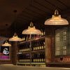 Elaina Eye-Catching Ribbed Glass Pendant Light